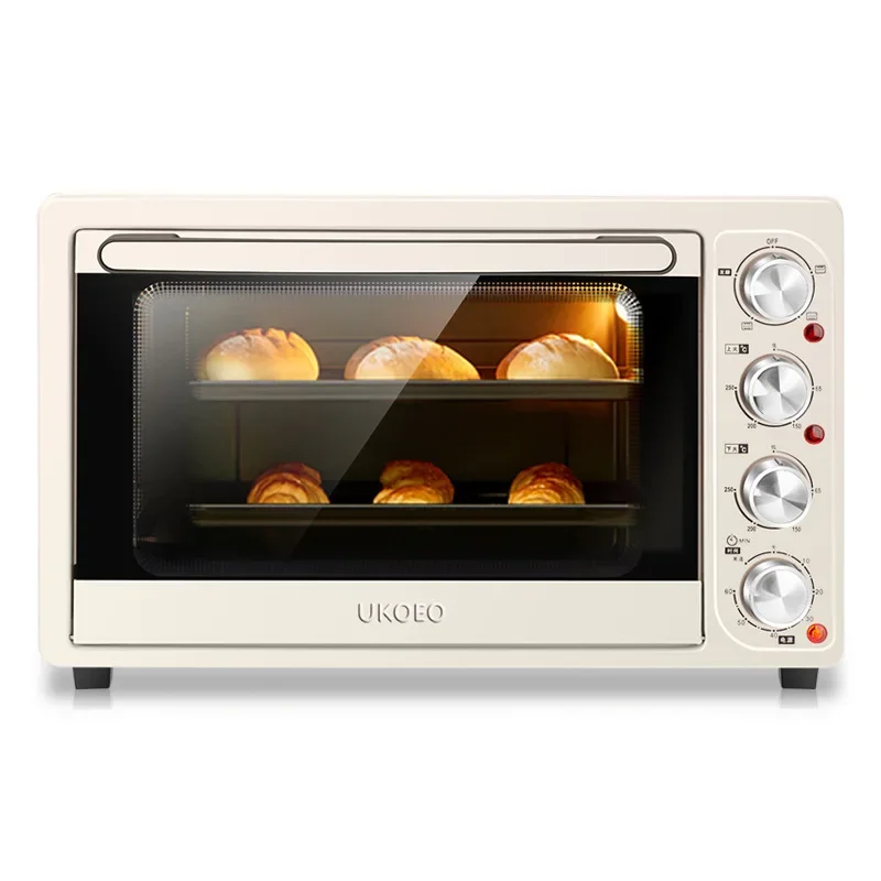 Cottura Mini Multi-funzione Piccolo Forno Per Torte Elettrico Completamente Automatico Casa Grande Capacità 32L Metallo Singola Macchina 1500