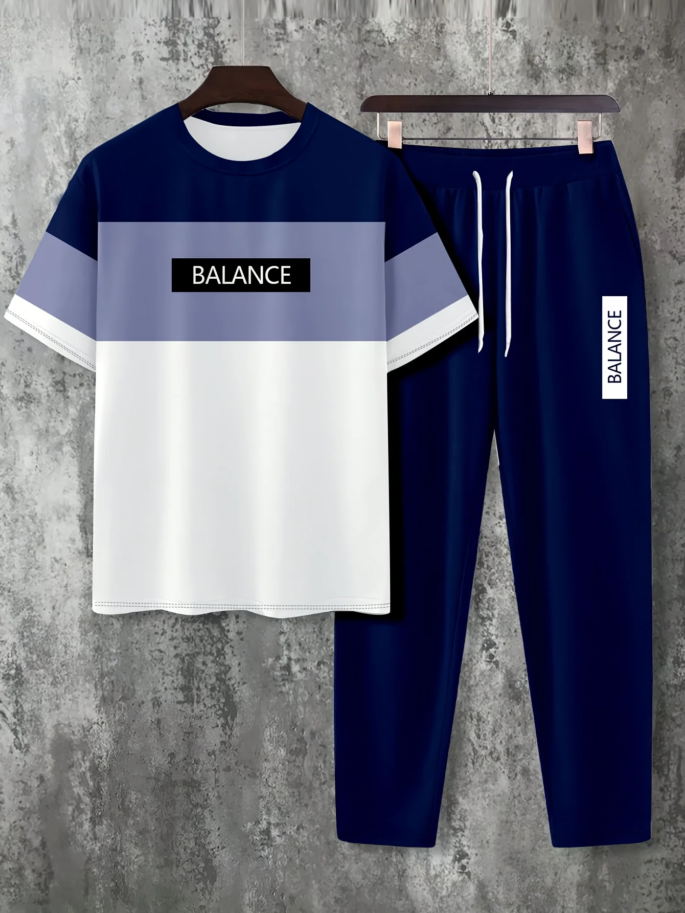 بدلة رجالية جديدة مطبوعة ثلاثية الأبعاد لصيف 2025 كاجوال عصرية مريحة وقابلة للتنفس #2