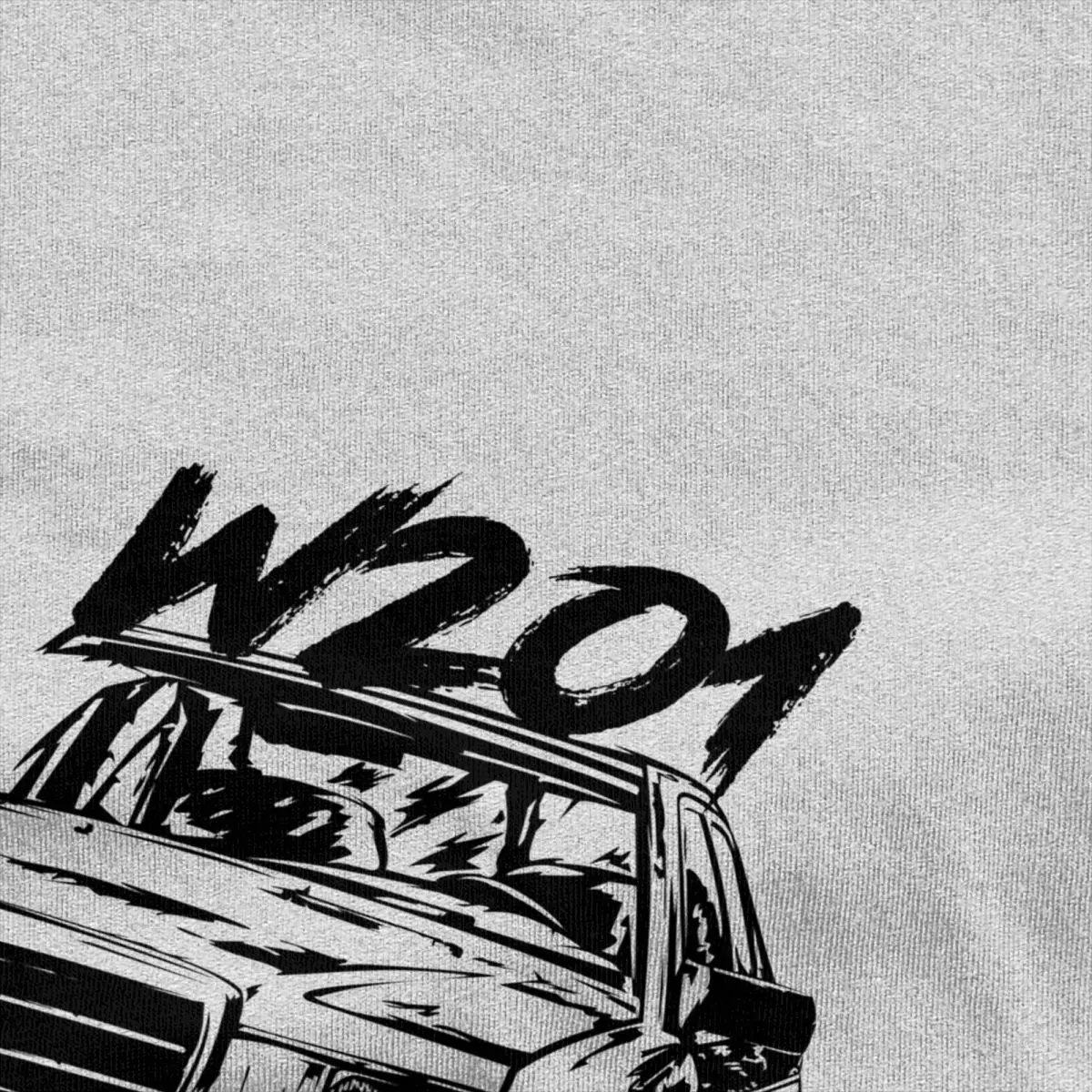 Men Vintage W201 190e Car Shirt Merchandise Classic Cars 100% Cotton Tops Novelty Short Sleeve Round Collar Tee Shirt