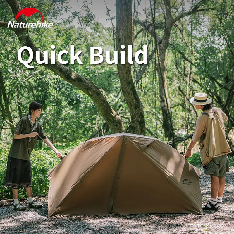 Imagem -05 - Naturehike-canyon Tenda Automática para Pessoas Impermeável ao ar Livre Barraca de Acampamento 210t Poliéster 3.3kg Leve Tenda Turística