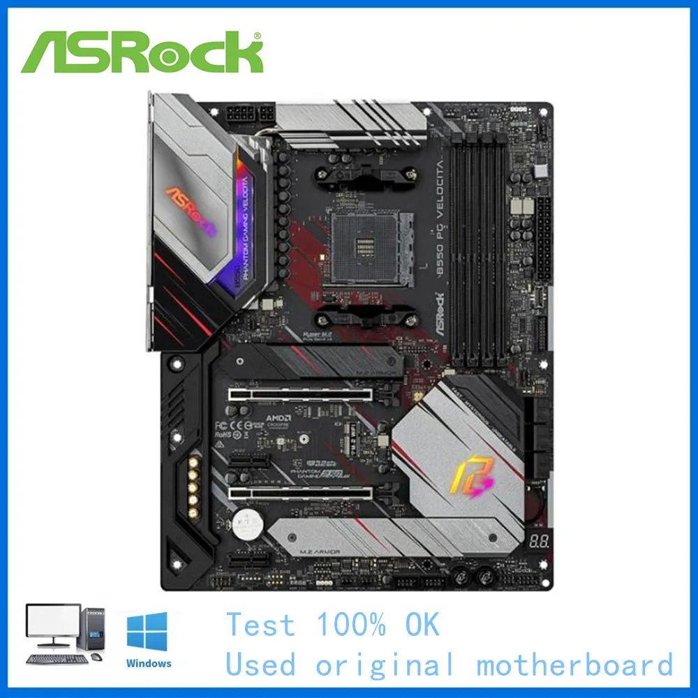 

Материнская плата B550 PG Velocita AM4 DDR4