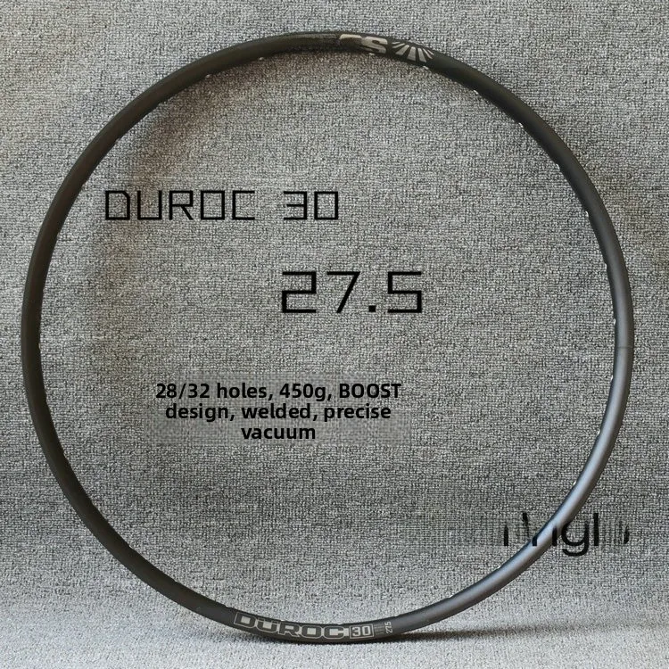 

Sunringle DUROC Mountain Bike Wheel 29 Inch Vacuum Welded Fat Rim Ready to Use for Disc Brake Other Rim Size Available