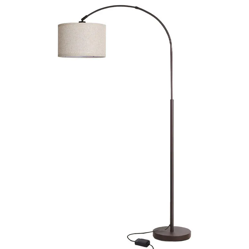 

Wrought iron floor lamp, modern Nordic simple living room sofa lamp