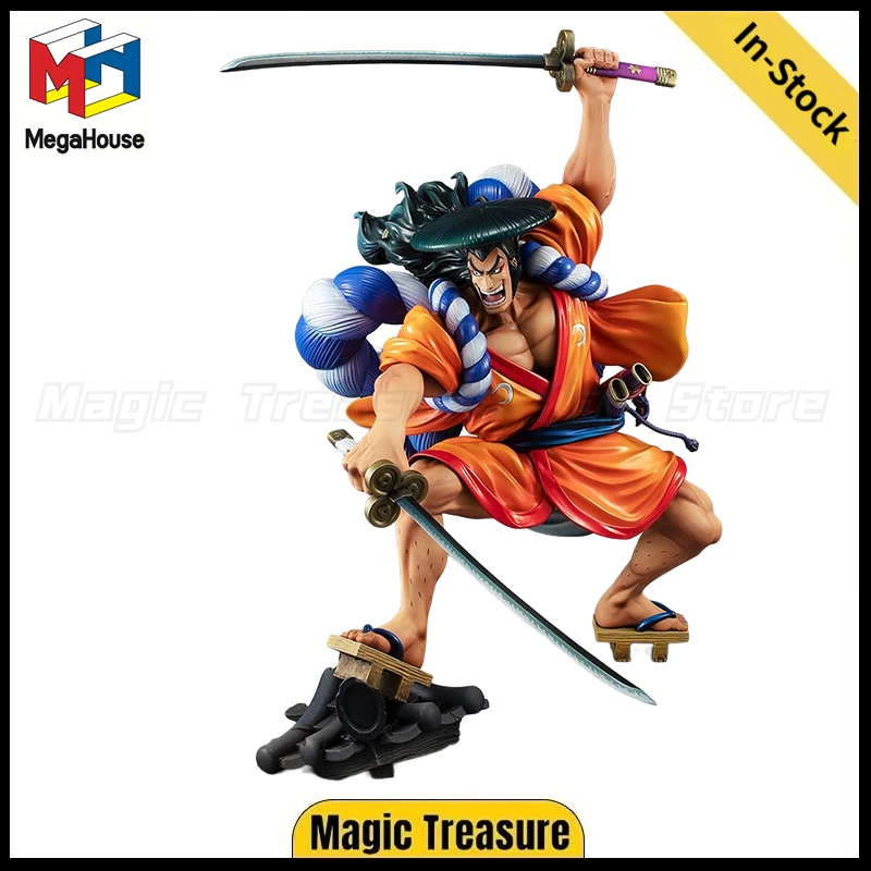 

【In Stock】Original MegaHouse POP ONE PIECE KOZUKI ODEN 1/8 Scale Figure Toy Gift