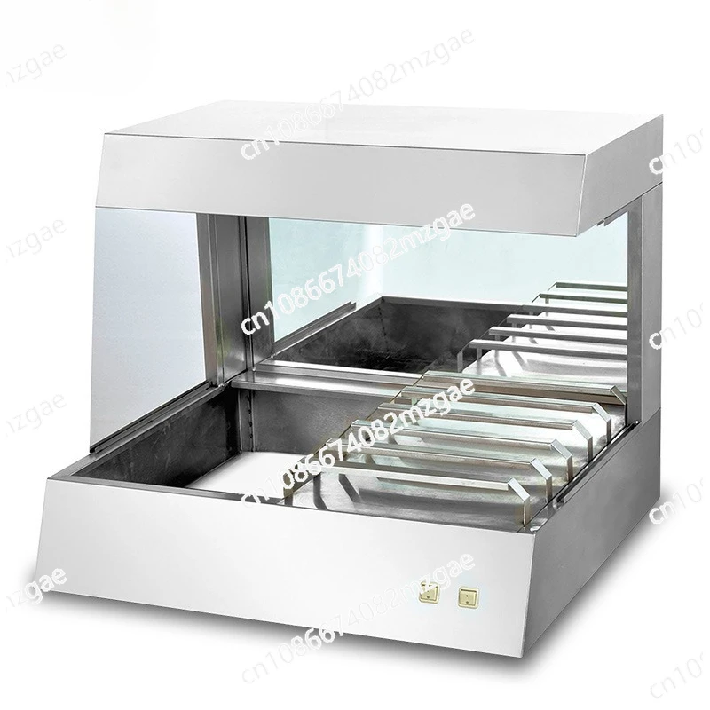 

Commercial French Fries Work Desktop Stainless Steel French Fries Sub-packaging Insulation Display Cabinet
