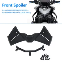 Motorcycle Front Spoiler Kit Accessories For Yamaha MT-09 MT09 MT 09 SP 2024 2025 Downforce Winglet Aerodynamic Frontal Spoilers