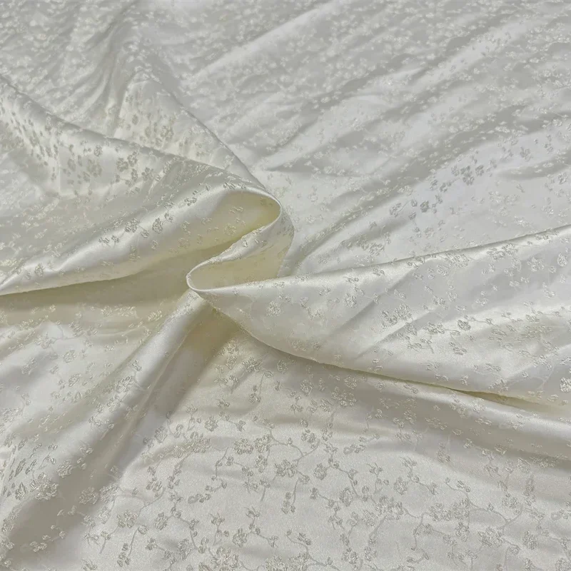 

New Chinese Style Floral Three-dimensional Relief Jacquard Clothing Fabrics Dress Qipao Woven Brocade Cloth for Needlework