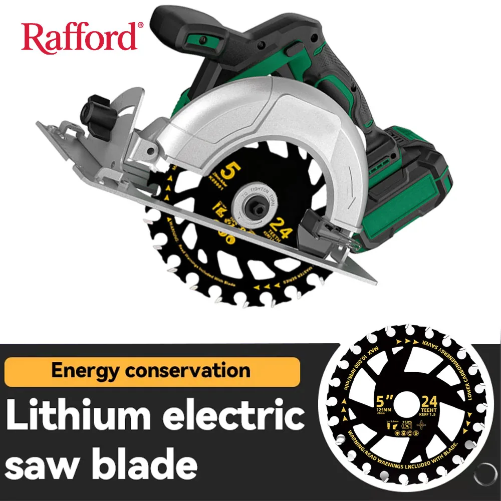 Efficient Energy Saving Lithium Saw Blades 5/5.5-inch Circular Saw Blade Wood Cutting Saw Blades Woodworking Alloy Grinder Blade