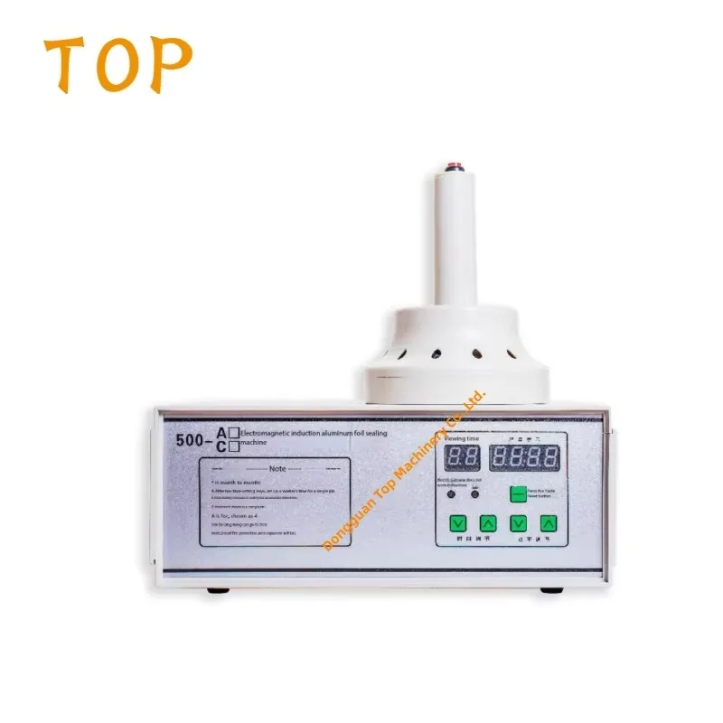 Semi-Automatic Handheld 90mm Cap Diameter Aluminum Foil Sealing Machine For Beverage Application-Induction Sealer For Plastic