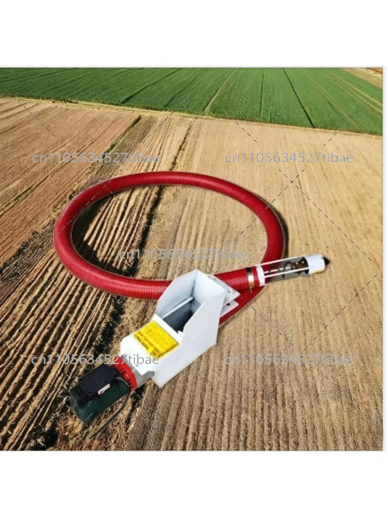 Electric Flexible Grain Feed Machine Screw Grain Suction Vacuum Conveyor Wheat Corn Paddy Rice Sand Cement Powder Engine Pump