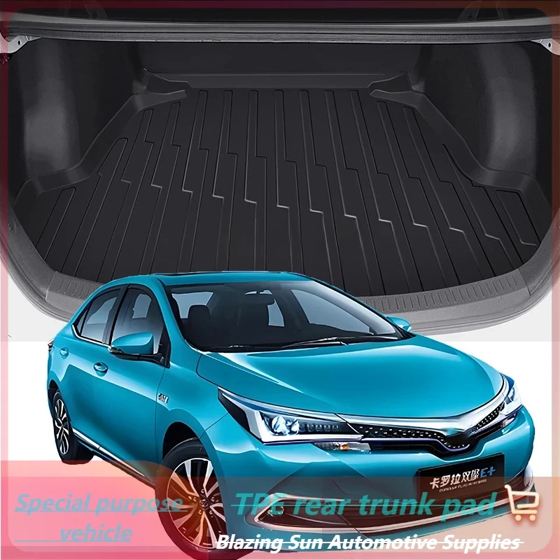 Car Auto Rear Boot Cargo Liner Tray Trunk Mat Carpet for Toyota Corolla 2007-2024 Cushion Pad Carpet Pad Anti-dirty Anti-water