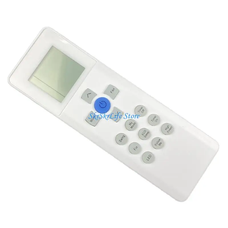 

E65E Portable Backlit Remote Control Ergonomic Handle for RG67N BGEF Air Conditioner Easy Control During Travel and Home