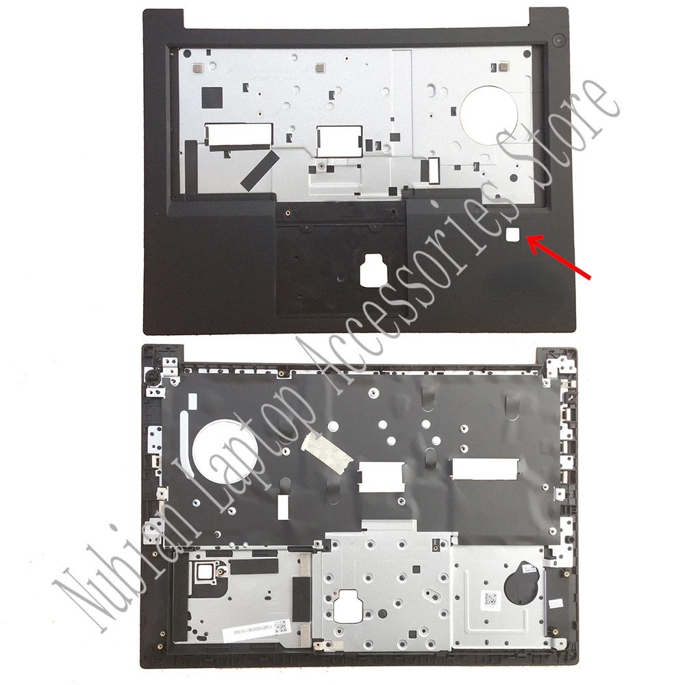Imagem -04 - Lcd Back Bezel Capa para Lenovo Thinkpad Tampa Base Inferior Palmrest E480 E485 E490 01lw152 01lw155 01lw157 01lw161