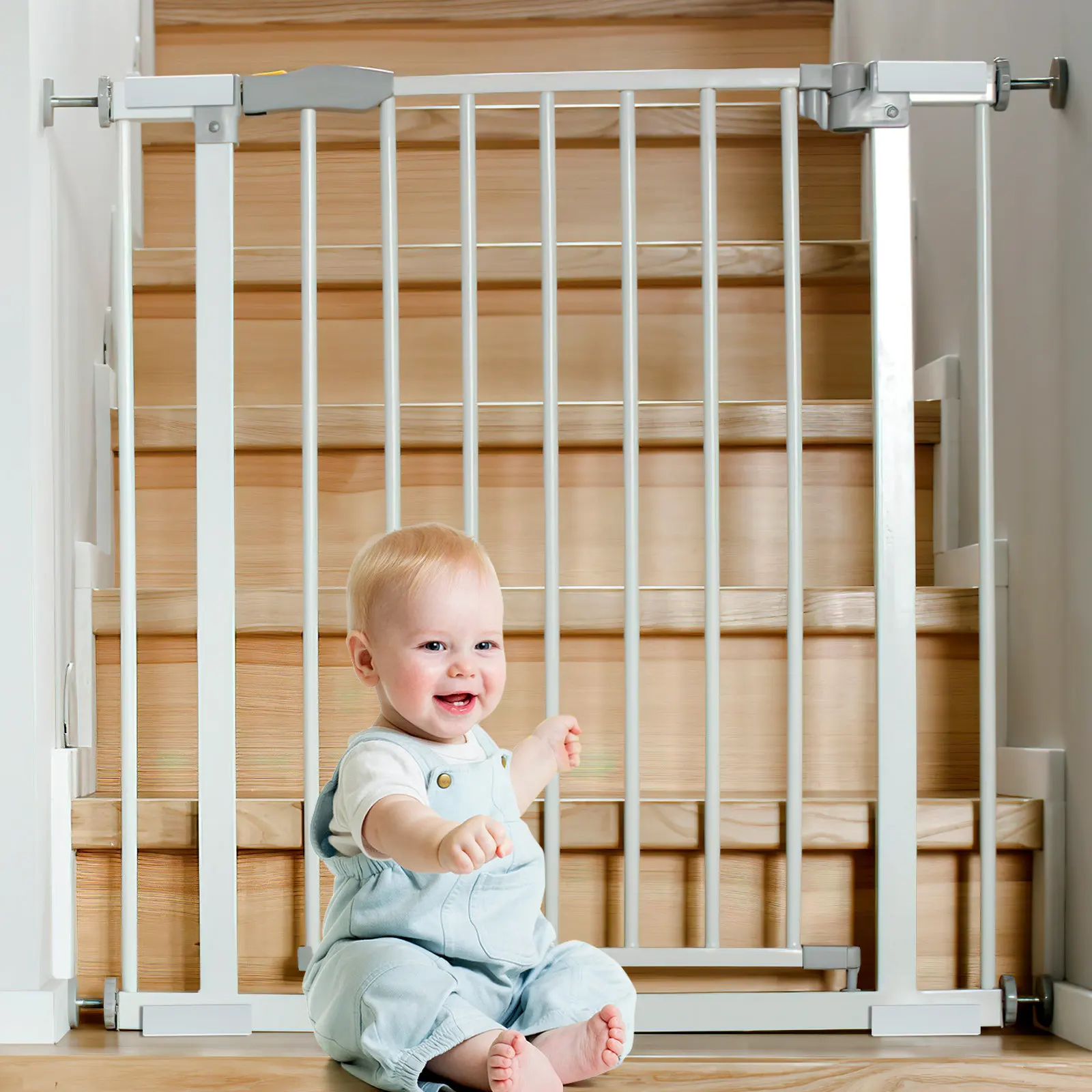 

6 шт. усиленных опорных ножек из ПВХ для детских и зоозащитных ворот, аксессуары для ограждений, внутренний защитный барьер