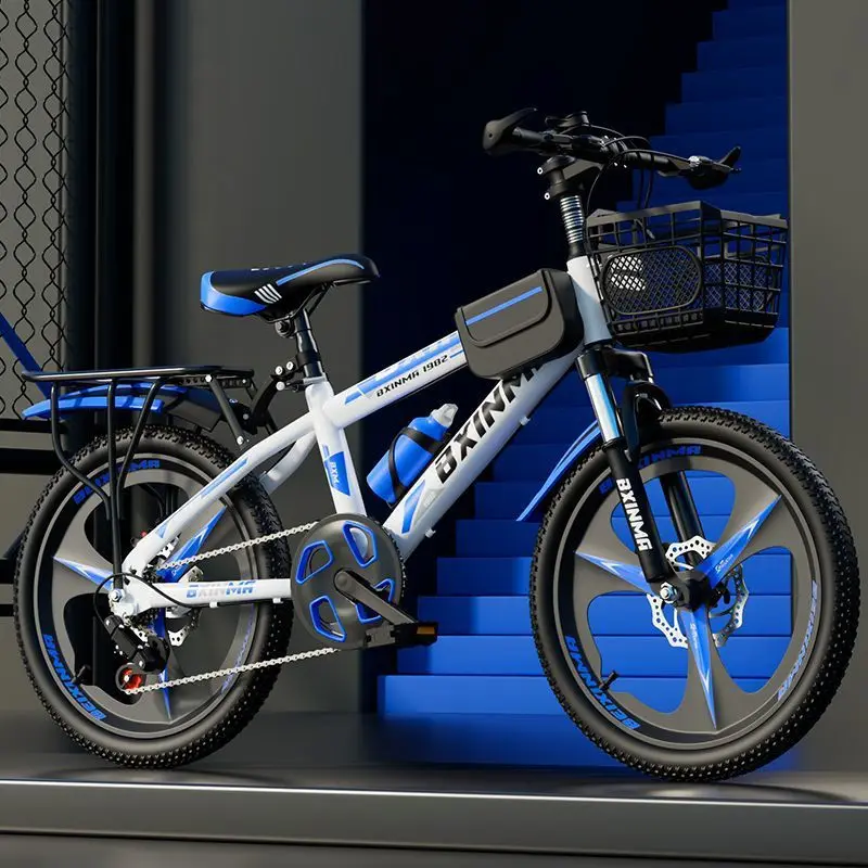 Bicycle for children aged 6 to 12  boys and girls high school children students  mountain bikes  variable speed 18/22 inch bikes