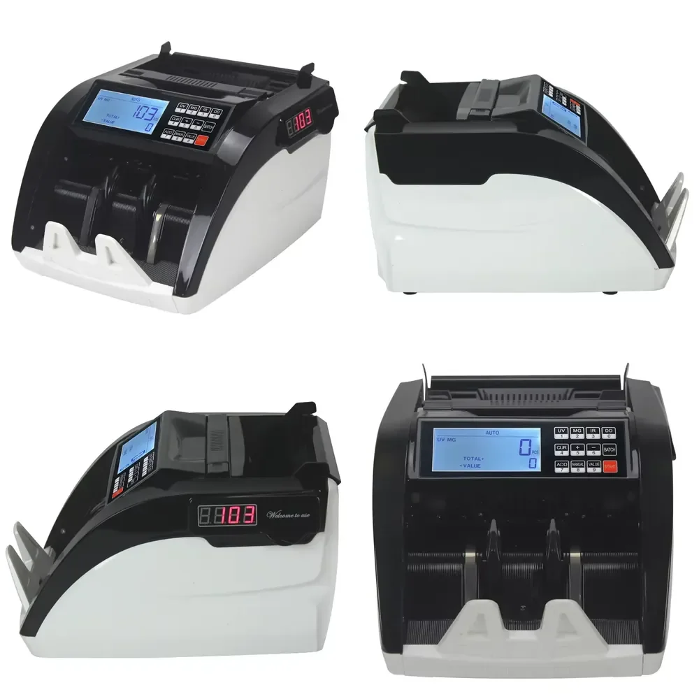 【2026】 XD-6800 UV MG DD IR World Bill Notes Big Display Iraq Pakistan Money Counting Machine Bill Notes Counter