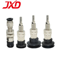 JXD PBF Series Double-Layer Vacuum Sucker PBF-6/8/10/15/20/25/30/35/40/50-N Pneumatic Vacuum Suction Cup