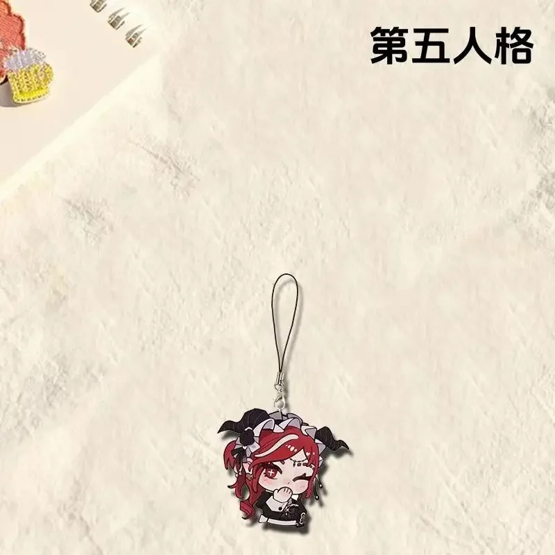 Identity V Cartoon Anime Pendant Keychains Holder Car Key Chain Key Ring Phone Bag Hanging Gifts Accessories