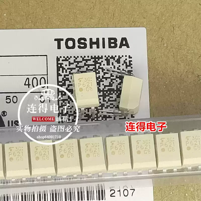 10-100pcs TLP621-1 direct insertion P621 DIP-4 brand new Toshiba original genuine optocoupler TLP621-1GB