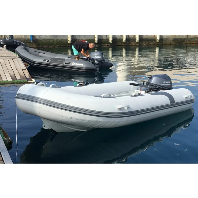 CE Small Fishing Sport RIB Boat Outboard Motor Boat Hypalon Rib 360 Boat With /without Center Console