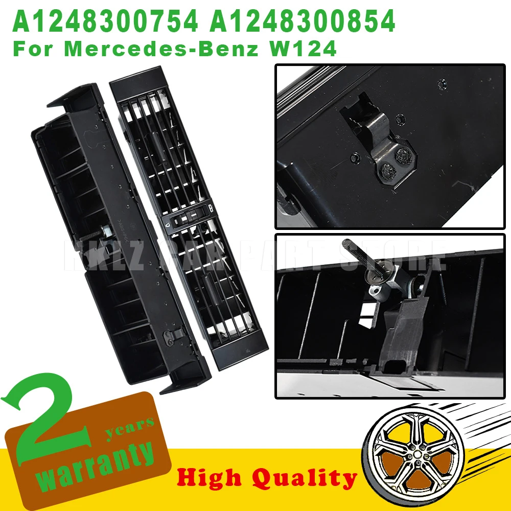 A1248300854 for Mercedes-Benz W124 New Middle Front Dashboard Air Vent AC Grille Diffuser Panel 1 Pc Car Accessories A1248300754