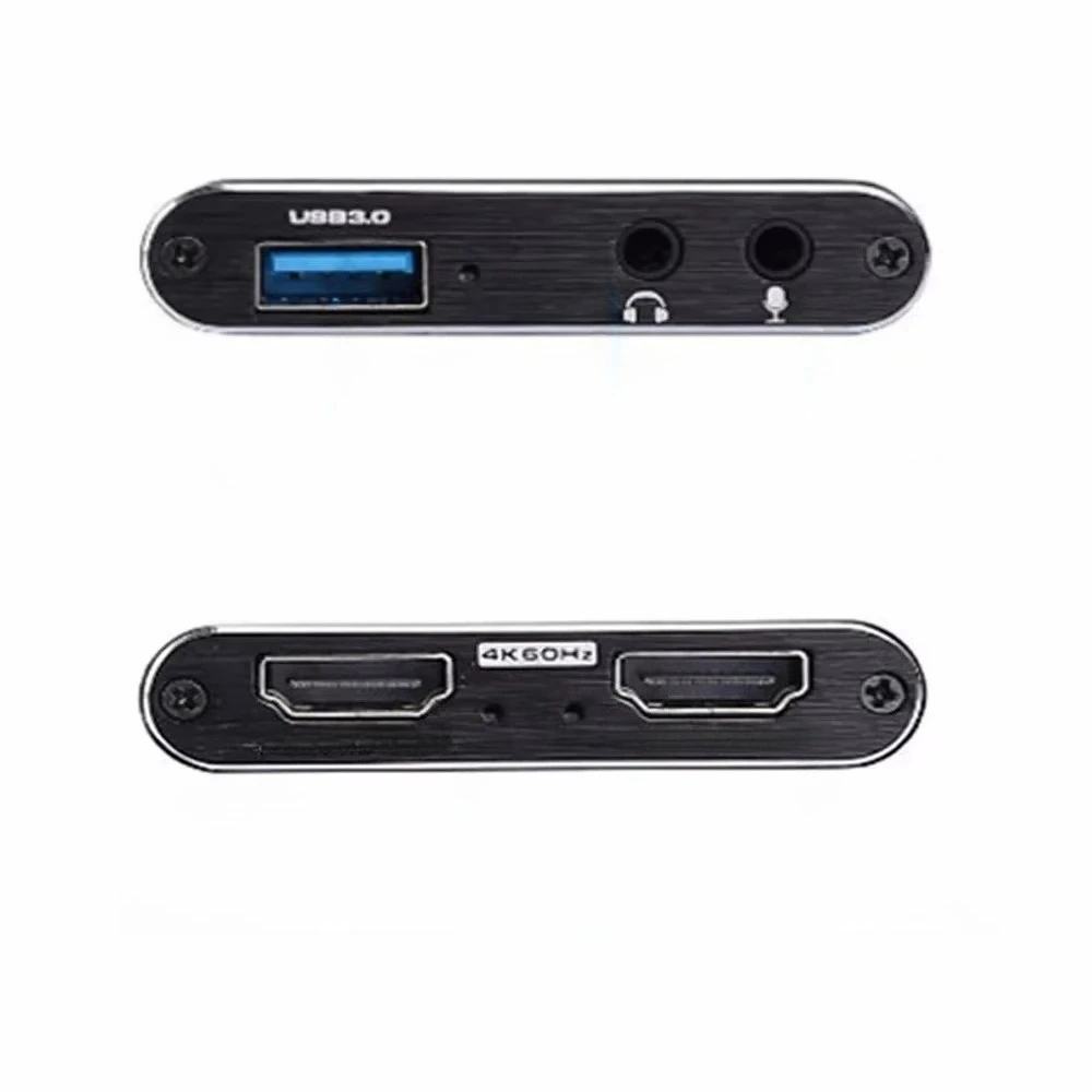 4k 1080p 60fps Hd Video Capture Card HdTV Camera Recording Box - Compatible With Usb 3.0pc Live Streaming Grabber Recorder