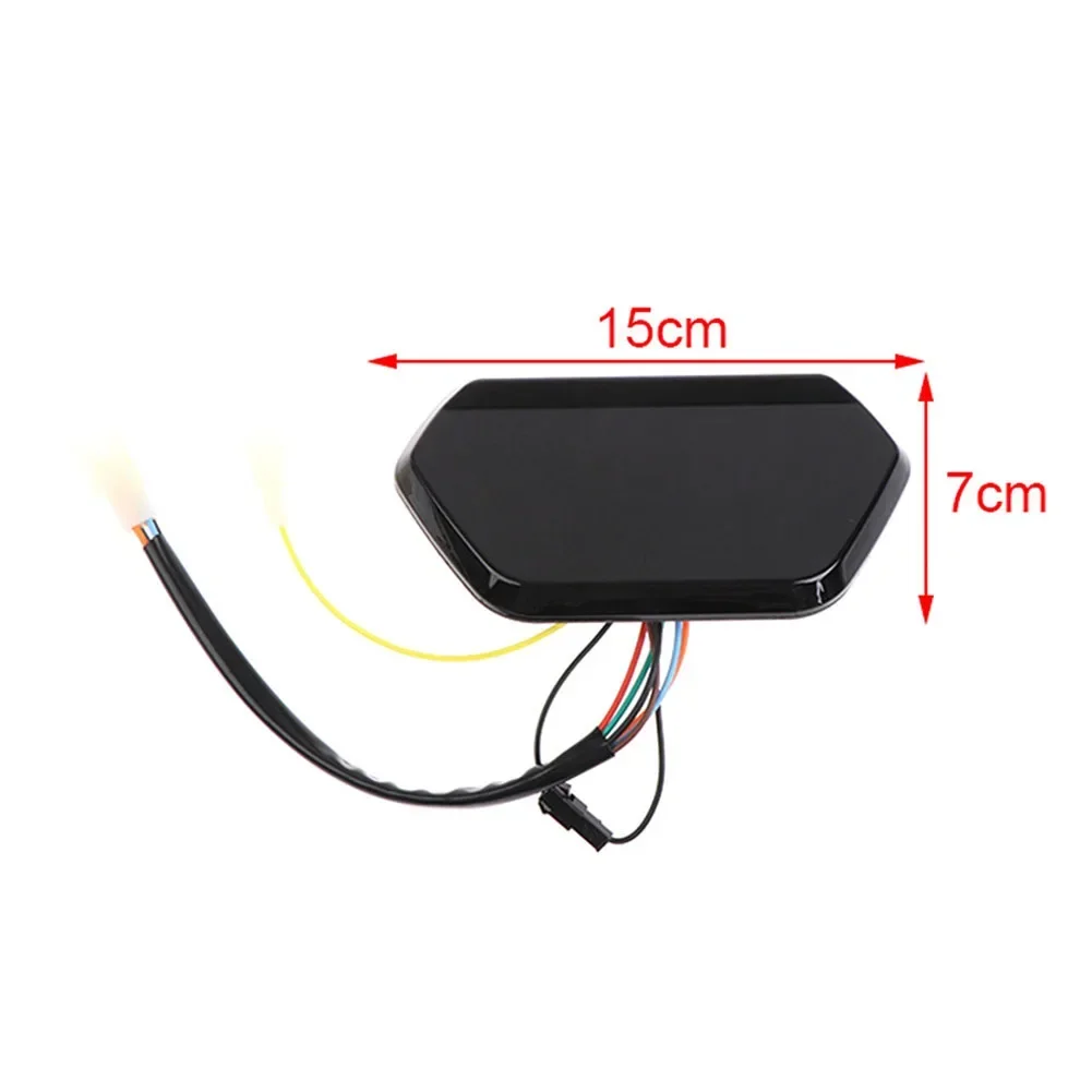 36 48V 60V 72V LCD Display Meter Control Panel Electric Bicycle Accessories For Electric Bike Scooter Motor 6pin Interface