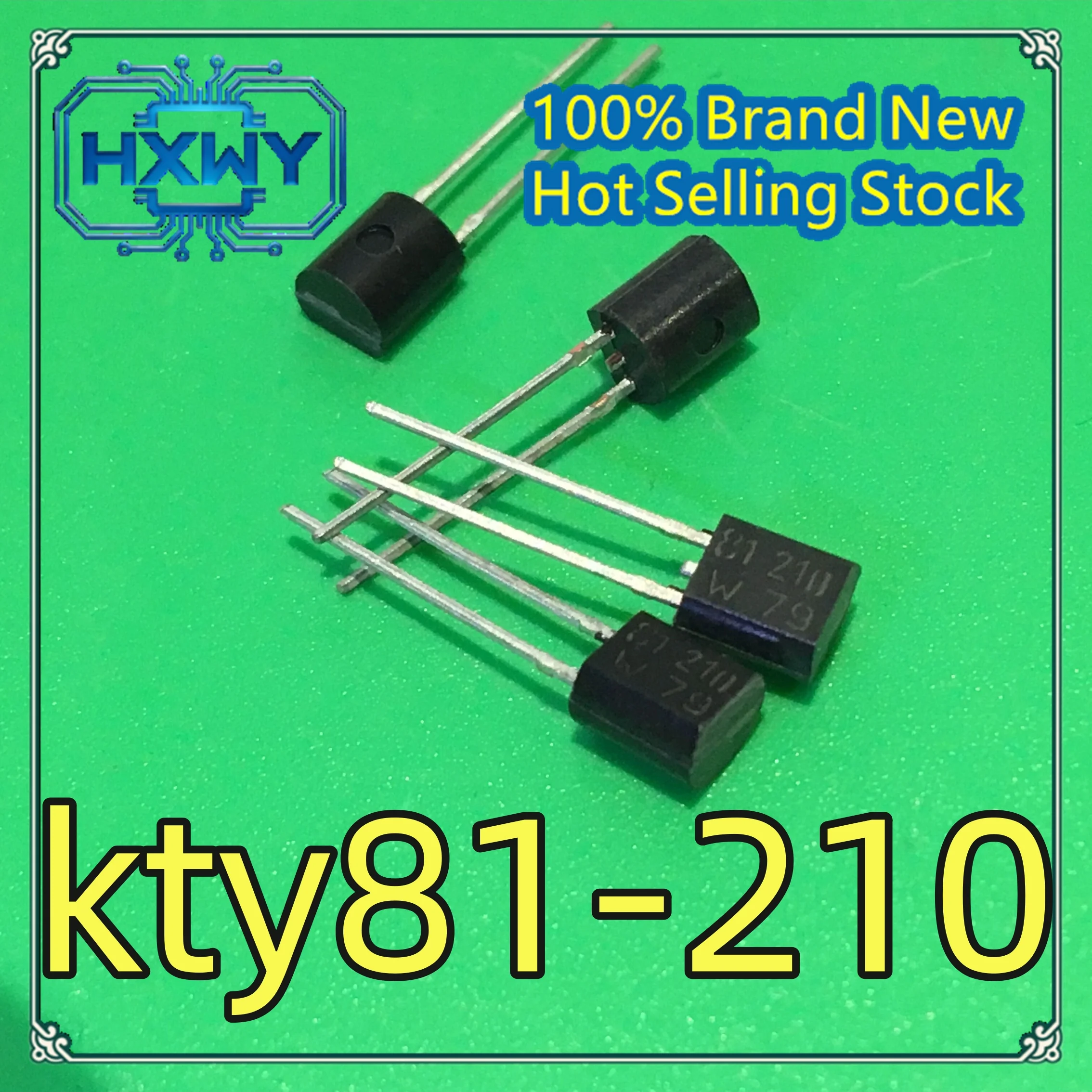 (5/50 pieces) KTY81-210 81210 Thermistor/Temperature Sensor Through-hole Diode TO-92 Package In Stock Hot Sale Can Be Directly P