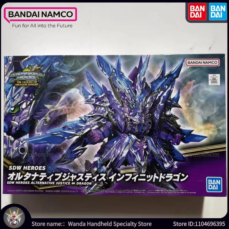 Na stanie Nowe figurki Gundam SDW HEROES Alternative Infinite Justice Dragon Popularne, zabawne, do składania, mecha, lalki, prezenty