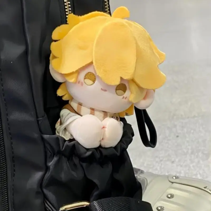 Genshin Impact Anime Game Periphery Aether Kawaii 15Cm Chuichui Body Plush Doll Naked Baby Doll Soft Filling Festival Gift