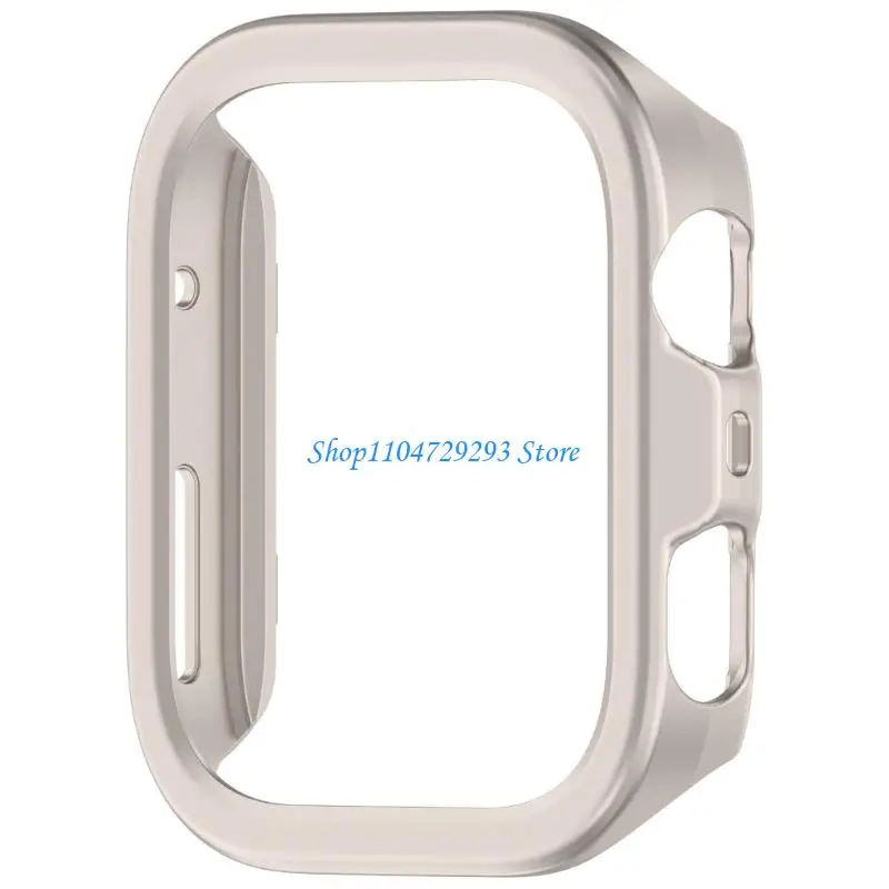 Y2GD Case PC semi cerrada para reloj 4 Bordes protección Cubra peso ligero