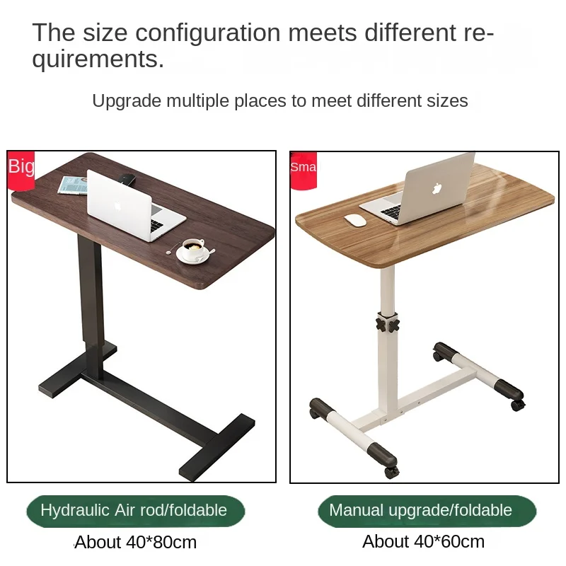 stół do jadalni Pogrubione łóżko do karmienia dla osób starszych, ruchomy stół do rehabilitacji medycznej Biurko komputerowe przenośne składane