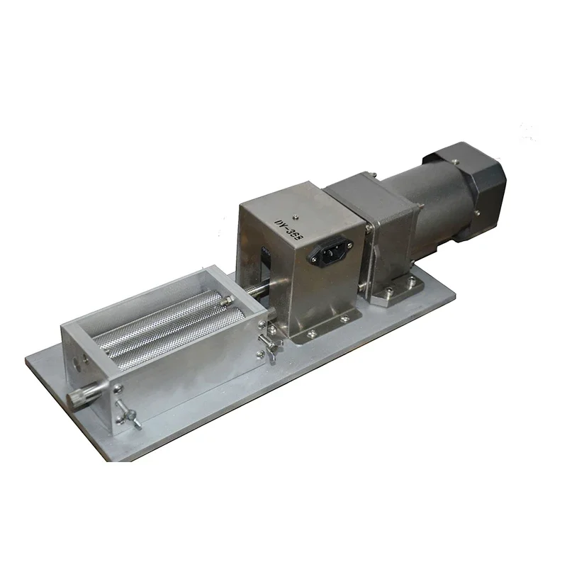 Broyeur de malt électrique 60W, moulin à farine 220V, petit broyeur à rouleaux en acier au carbone et en acier inoxydable, traitement du blé domestique