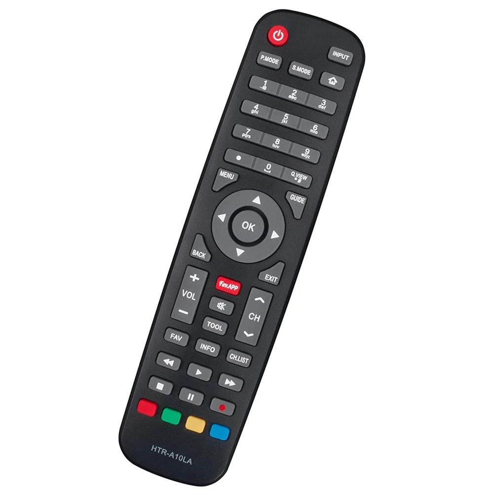 ABSQ-HTR-A10LA Remote Control Replace for Haier TV LE32K6000D LE32K6500DA LE40K6050DP LE40K6000D LE43K6000D LE43K6500DA