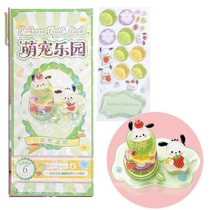 Neue angesagte 3D-Kristallaufkleber, niedliche Kawaii-Cartoon-Haustierfiguren, gestapelte Aufkleber, handgemachte DIY-Partygeschenke – Detail 7