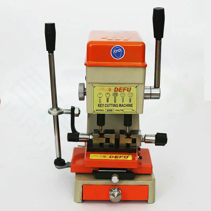 Новейшая машина для дублирования ключей Defu 998B с полным набором
