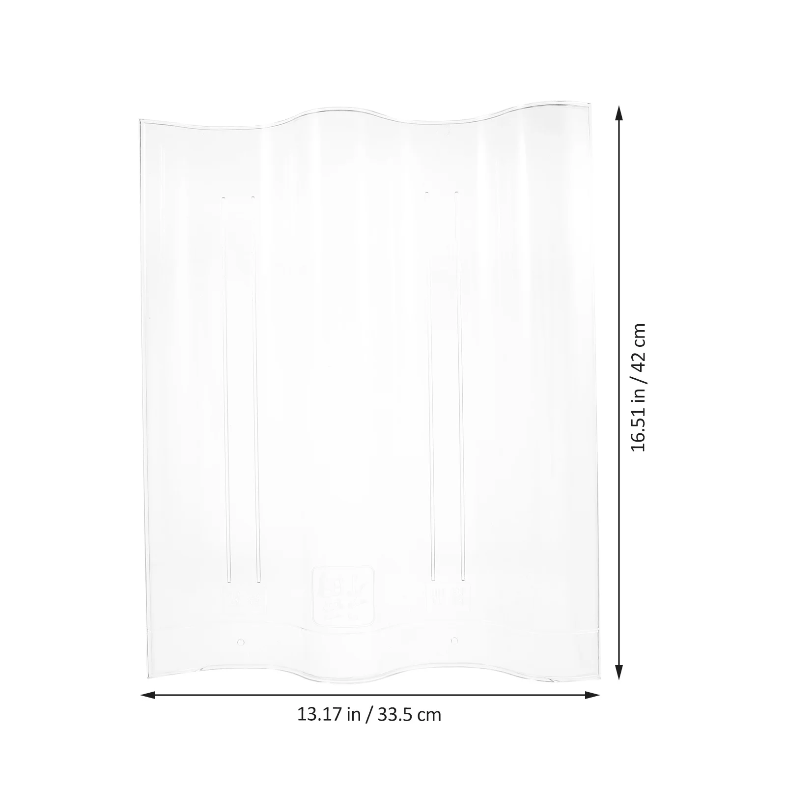 Panneau de toiture de serre en acrylique, panneau ondulé Transparent pour salles de soleil, salles de fleurs, piscines, utilisation à Long terme, Durable