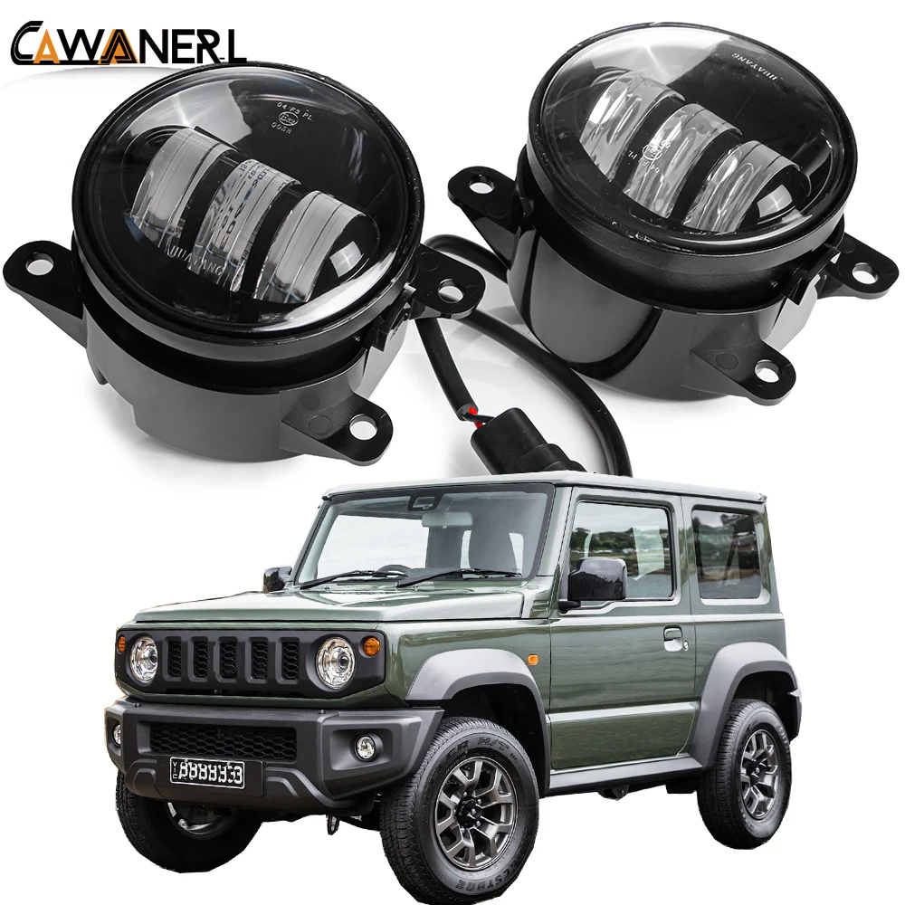 

2 X Front Bumper Fog Light Accessories For Suzuki Jimny JB64 JB74 2018 2019 2020 2021 2022 2023 30W H11 LED Car Fog Lamp