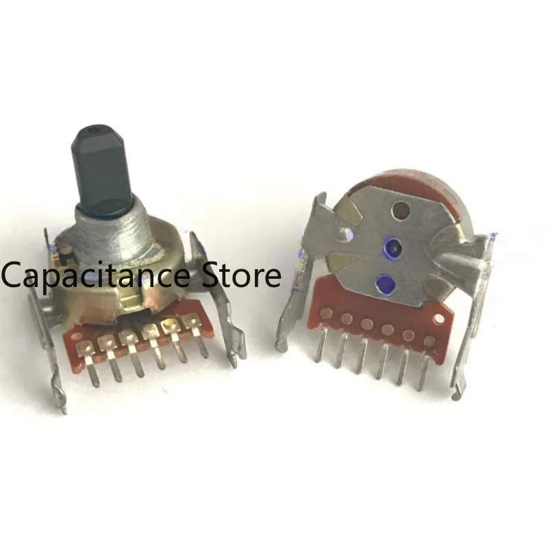 5PCS Model 161 B100K with midpoint amplifier treble bass balanced volume potentiometer 6 pins