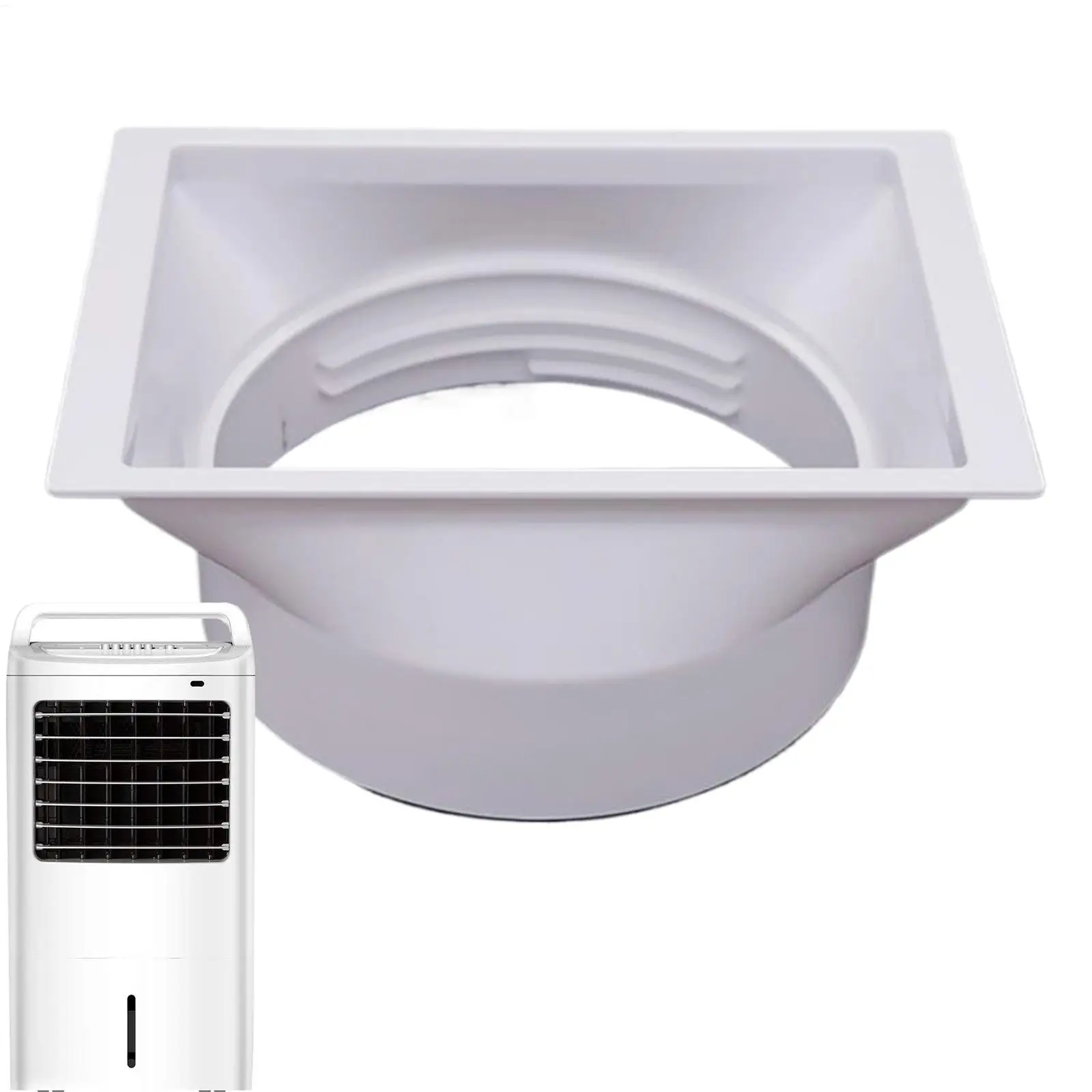 Connecteur de tuyau de climatiseur portable, coupleur anti-fuite, filetage à droite et à gauche, adaptateur de conduit d'évacuation pour climatiseur mobile