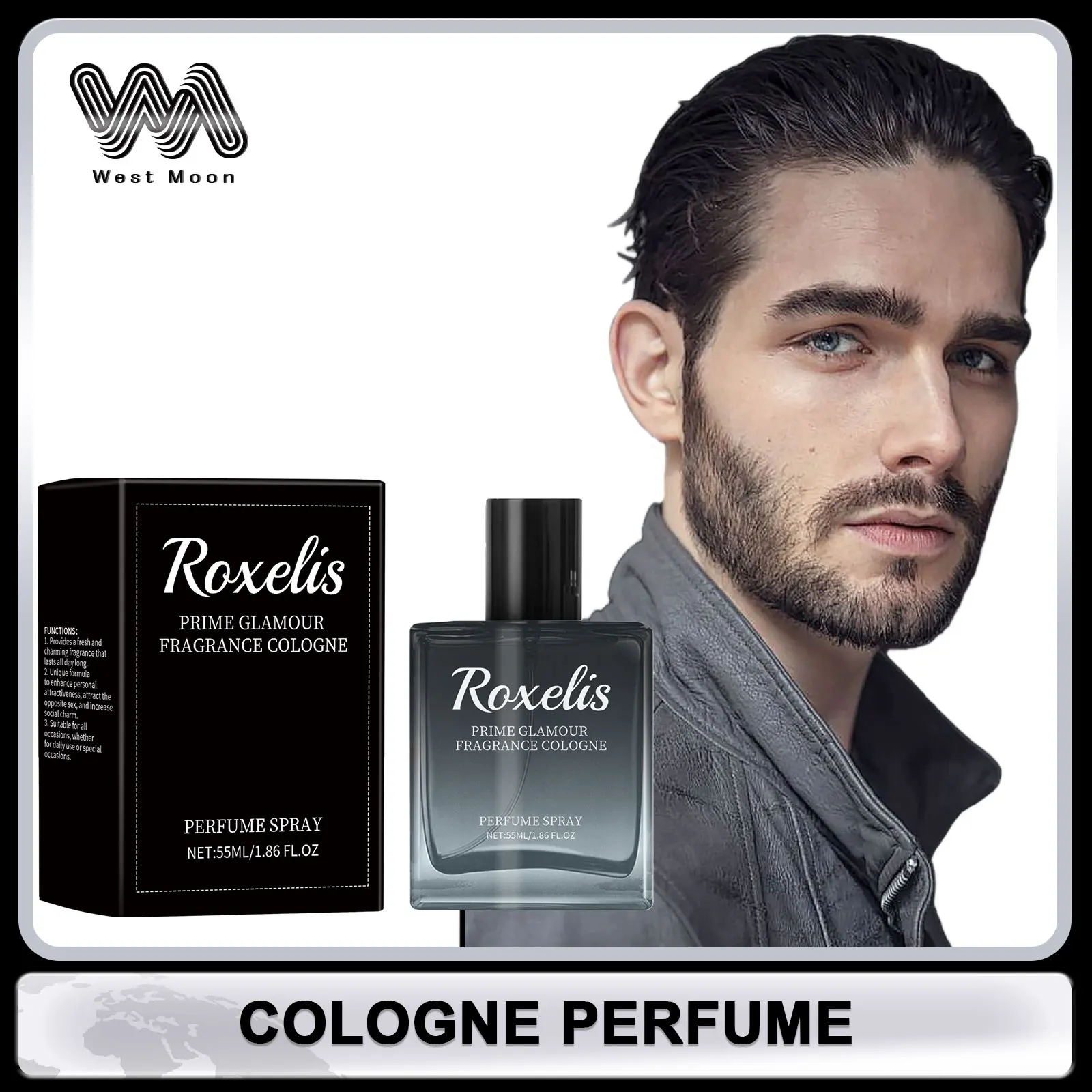 Man Cologne Perfume Attract Women Light Fragrance Keep Fresh Perfume Daily Dating Add on Charms Pheromone Perfume Man Deodorant