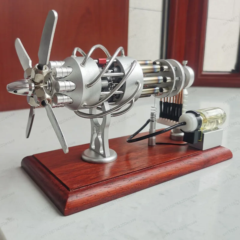 16 Swashplate Stirling Engine Model | External Combustion Engine for Physics Education & STEM Learning