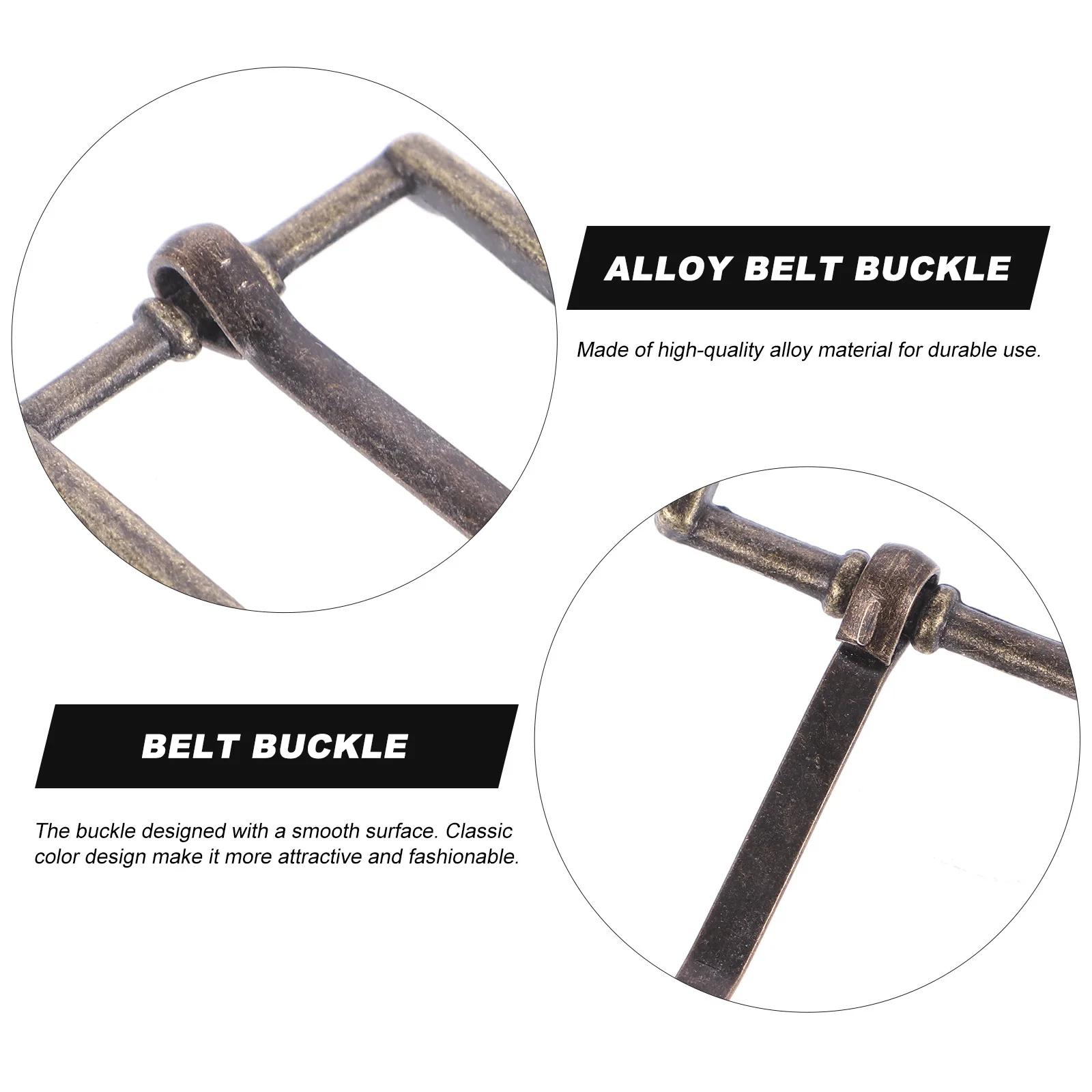 24 قطعة مشبك حزام سبيكة أوتوماتيكية للرجال قفل خصر عصري لبنطلون جينز قابل للتعديل فستان أنيق إكسسوار #2