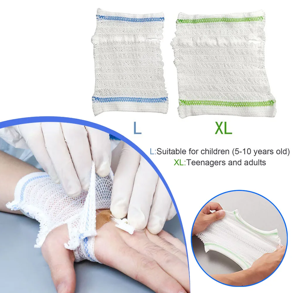 

1Pc Medical Mesh Nursing Tube Protection PICC Sleeve Breathable Elastic Catheter Indwelling Needle Fixation Line Arm Sheath