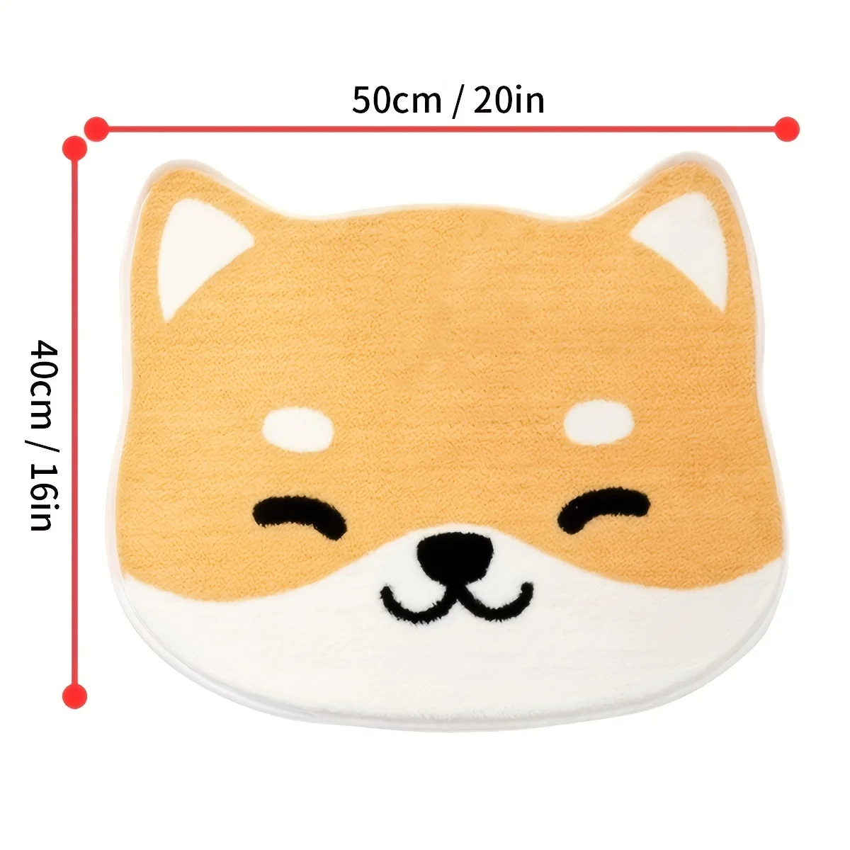 Cute Non-Slip Bath Blanket Super Soft Animal-Shaped Bath Blanket Non-Slip Comfortable Cartoon Animal Bath Mat