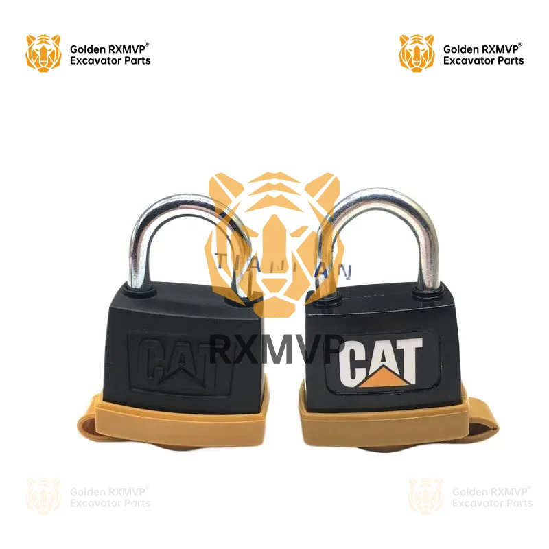 For Caterpillar Cat320d/c/323/325c/336d/345/349d Gc Diesel Tank Cover Padlock Excavator Accessories