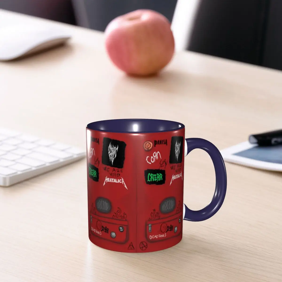 Sally Face Larry's Bag Mug Funny Ceramic Coffee Cups Tea Mugs Milk Cup Drinkware Gifts for Woman Man