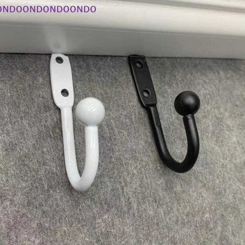 5Pcs Removable Metal Wall Mount Hooks Heavy Duty Coat Towel Bag Hangers for Temporary Party Event Decoration Use