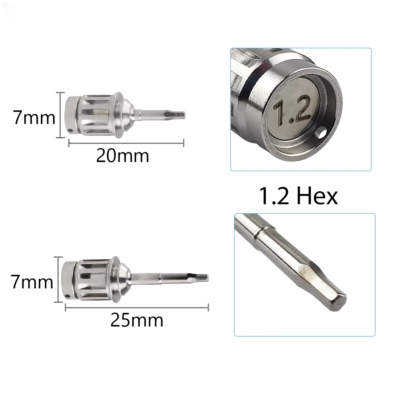 Kit de llave dinamométrica para implantes dentales, Control de torsión de precisión con mango de trinquete y destornillador protésico esterilizable en Autoclave para implante