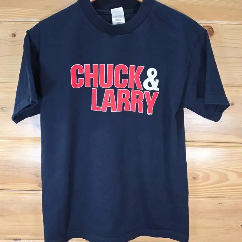 VTG Chuck Larry T Shirt Men Medium Adam Sandler Movie Promo 2007